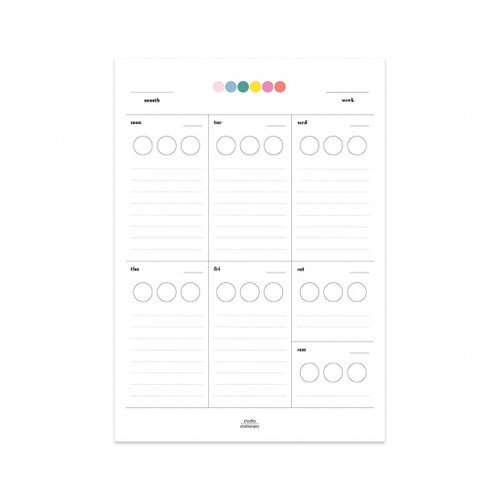Studio Stationery - Sticker planner